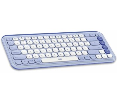 LOGITECH Клавиатура беспроводная POP Icon Keys фиолетовый (920-013090)