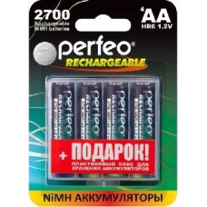Аккумулятор PERFEO (PF-5035) AA2700MAH-4BL+BOX