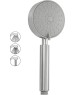 Лейка GFMARK 6059 Лейка для душа круглая-массажная, 3 режима, АНТИВАНДАЛЬНАЯ из нерж.стали марки SUS 304