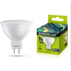 Лампа ERGOLUX (13626) LED-JCDR-9W-GU5.3-6K