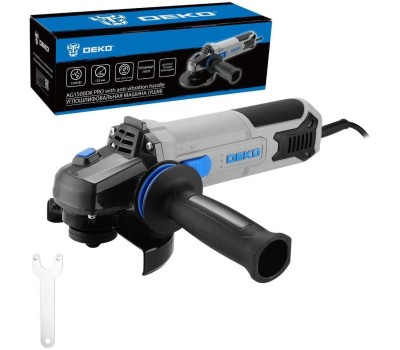 Углошлифовальная машина DEKO AG1500DK PRO, 125мм, 1500 Вт 083-1026