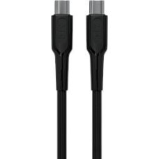 Кабель MORE CHOICE (4620202553188) K63aa USB 3.0A PD 60W для Type-C Type-C - 1 м , черный