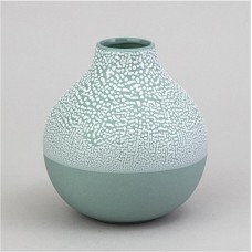 Ваза LEFARD 374-158 ЖЕМЧУЖИНА МЯТНЫЙ 12*12*13,2см