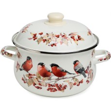 Кастрюля AGNESS 934-748 СНЕГИРИ 3.6л