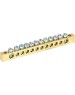 REXANT Шина PEN «земля-ноль» 6х9мм 12/2 (12 групп/крепеж по краям)