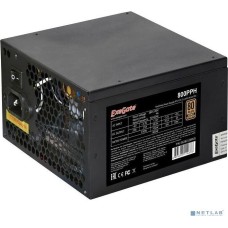 Exegate EX282156RUS-OEM Блок питания 800W ExeGate 80 PLUS® Bronze 800PPH-OEM (ATX, APFC, КПД 89% (80 PLUS Bronze), 12cm fan, 20+4pin, 2x(4+4)pin, 4xPCI-E, 8xSATA, 4xIDE, black, RTL)