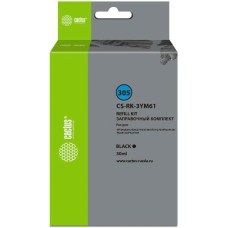 CACTUS Заправочный набор CS-RK-3YM61 №305, для HP, 30мл, черный