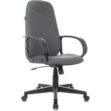 Кресло компьютерное БЮРОКРАТ Кресло руководителя CH 279, ткань, до 120кг, серый