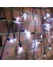 NEON-NIGHT Гирлянда светодиодная Бахрома (Айсикл) 4,8х0,6м 176 LED БЕЛЫЙ черный ПВХ IP65 эффект мерцания 230В нужен блок 303-500