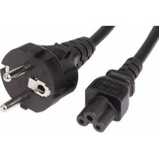 Кабель BURO Кабель питания IEC C5 (3-pin) - Евровилка, 3м [bu-pcab-3-3pin]