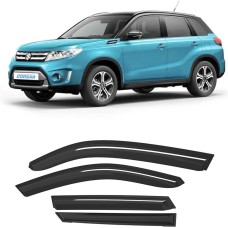 Дефлекторы CORSAR Дефлекторы Suzuki Vitara II 15-н.в. кроссовер, нак., 4шт
