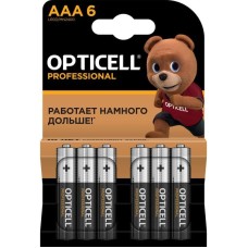 OPTICELL AAA Батарейка Professional LR03, 6 шт