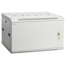 ITK Шкаф коммутационный Linea W (LWR3-15U66-MF) настенный 15U 600x600мм пер.дв.металл 90кг серый 500мм 200град. 770мм IP20 IK10 сталь