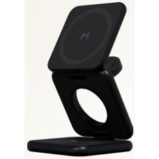 MAGSSORY Беспроводное зарядное устройство fold pro, USB-C, 23Вт, 3A, черный [wch063b]
