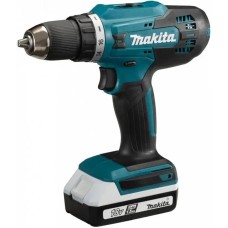 Дрель MAKITA Дрель-шуруповерт DF488D002, 1.5Ач, с двумя аккумуляторами