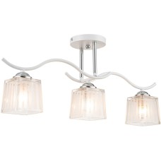 ESCADA Потолочный светильник 535/3PL E27*40W Chrome/White