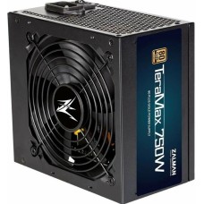 Блок питания ZALMAN Блок питания 750W TeraMax II черный ARGB (ATX, 80+Gold, APFC, 20+4P, 3xPCIe 6+2P, 3хMolex, 8хSATA, 120mm fan, RTL) (ZM750-TMX2 VIEW)