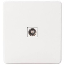 KRANZ Розетка ROUND HDMI с/у перламутр