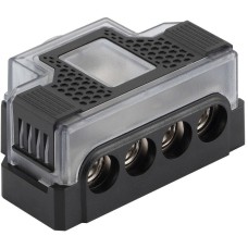 Дистрибьютор ASPECT Дистрибьютор питания, DB-1044, Вход 1x0(4)Ga - Выход 4x4(8)Ga, никель