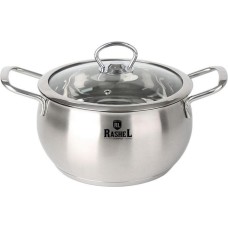 Кастрюля RASHEL Кастрюля из нержавеющей стали R-40s 4л