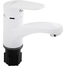 BRIMIX - Смеситель для раковины, шаровый, из высокопрочного АБС пластика, мини, ПРЕМИУМ, цвет БЕЛЫЙ. 5995