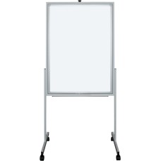 SILWERHOF Флипчарт DAILY лак 70x100см на роликах белый вращающаяся