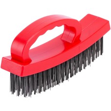 MATRIX Щетка зачистная четырехрядная, плоская, пластиковая с рукояткой 74818