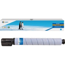 G&G Картридж лазерный GG-CEXV49C C-EXV49 C голубой (19000стр.) для Canon imageRUNNER ADVANCE C3020/C3320/C3320F/C3320L/C3325