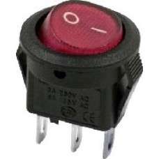 Выключатель клавишный REXANT (36-2511) выключатель клавишный (RWB-105, SC-214) красный (200)
