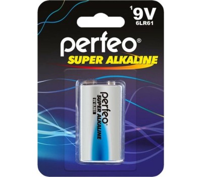 Элементы питания PERFEO 6LR61-1BL SUPER ALKALINE (20)