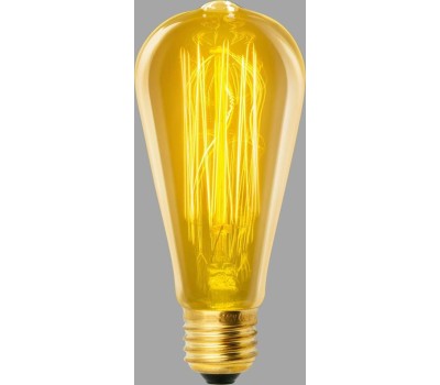 Лампа UNIEL (UL-00000482) IL-V-ST64-60/GOLDEN/E27 VW02