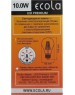Лампа ECOLA N7LV10ELC 10,0W ФИЛАМЕНТ A60 220-240V E27 4000K 360° прозр. нитевидная (RA 80, 100 LM)