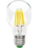 Лампа ECOLA N7LV10ELC 10,0W ФИЛАМЕНТ A60 220-240V E27 4000K 360° прозр. нитевидная (RA 80, 100 LM)