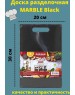 Доска разделочная ATTRIBUTE ABX145 Доска разделочная MARBLE Black 20х30