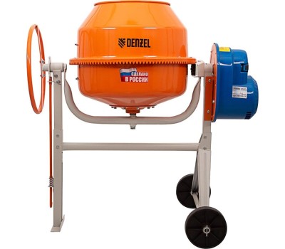 Бетоносмеситель DENZEL Бетоносмеситель B-125, 550 Вт, 130 л 95421