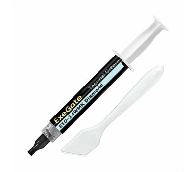 Термопаста EXEGATE ETD-14WMK Daimond (13,6 Вт/(м/К), 2г, шприц с лопаткой) EX282339RUS