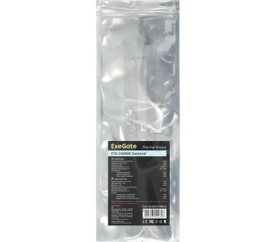 Термопаста EXEGATE ETD-14WMK Daimond (13,6 Вт/(м/К), 2г, шприц с лопаткой) EX282339RUS