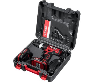 Дрель аккумуляторная ЗУБР ДШУ-185-22 18В, 2аккум., кейс