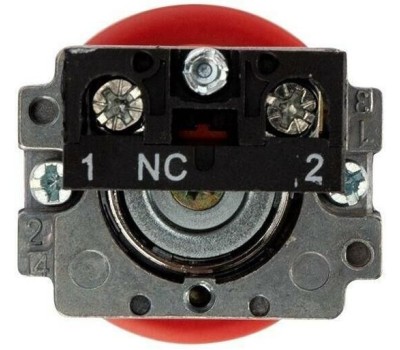 REXANT (36-5544) XB2 КНОПКА-BS ПОВОРОТНАЯ ГРИБОК NC, КРАСНАЯ