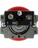 REXANT (36-5544) XB2 КНОПКА-BS ПОВОРОТНАЯ ГРИБОК NC, КРАСНАЯ