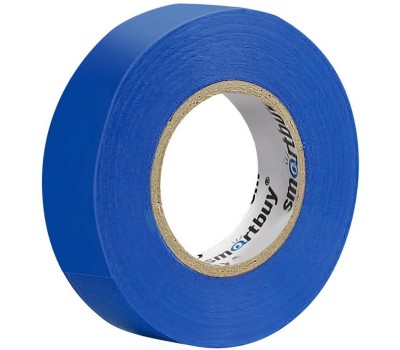 изолента SMARTBUY (SBE-IT-15-10-db) 0,13х15 мм - 10 м синий