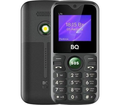 Телефон мобильный BQ 1853 Life Black/Green