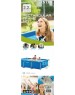 Бассейн каркасный INTEX Бассейн каркасный 220х150х60 см. Прямоугольный . (в коробке) Арт. 28270NP