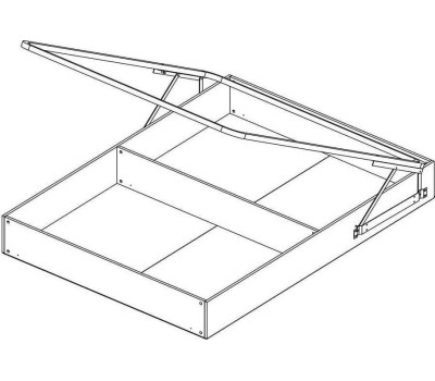 Кровать АНРЭКС OSKAR Кровать 140, цвет дуб Санремо