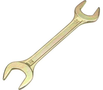 REXANT (12-5833-2) Ключ рожковый 24х27мм, желтый цинк