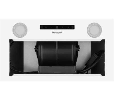 Встраиваемая вытяжка WEISSGAUFF BOX 1200 WH белый управление: сенсорное (1 мотор)
