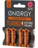Батарейка алкалиновая ENERGY Turbo LR6/4B (AА) (107051)