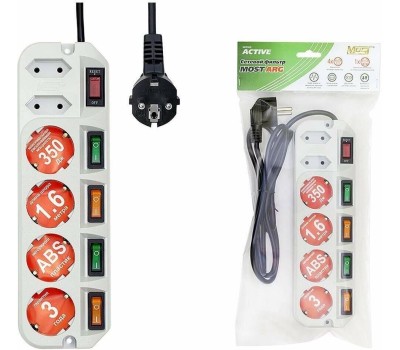 MOST Сетевой фильтр ARG, 3м, белый [ arg-box б 3м]