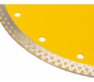 Диск алмазный KRANZ (KR-90-0118) Диск алмазный отрезной сплошной, 230х22,2мм, сухой/мокрый рез