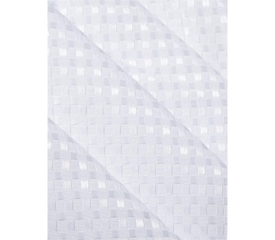 Штора для ванной ЕГ (537) WAFFLE Штора для ванной вафельная белая